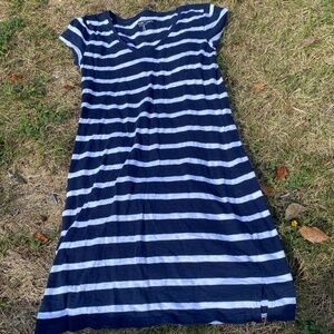 Gap easy let shirt Convo striped dress